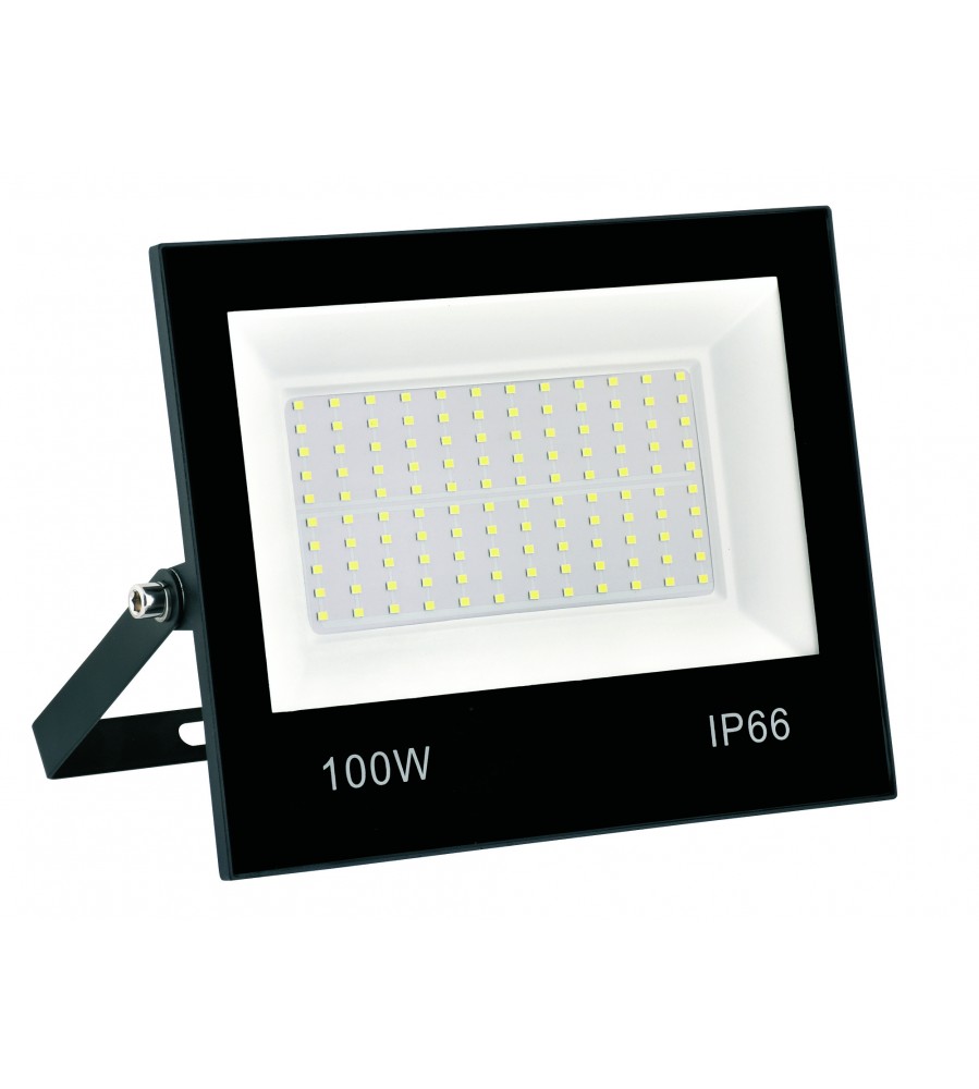 ΠΡΟΒΟΛΕΑΣ LED 100W SMD DRIVELESS BLACK NATURAL