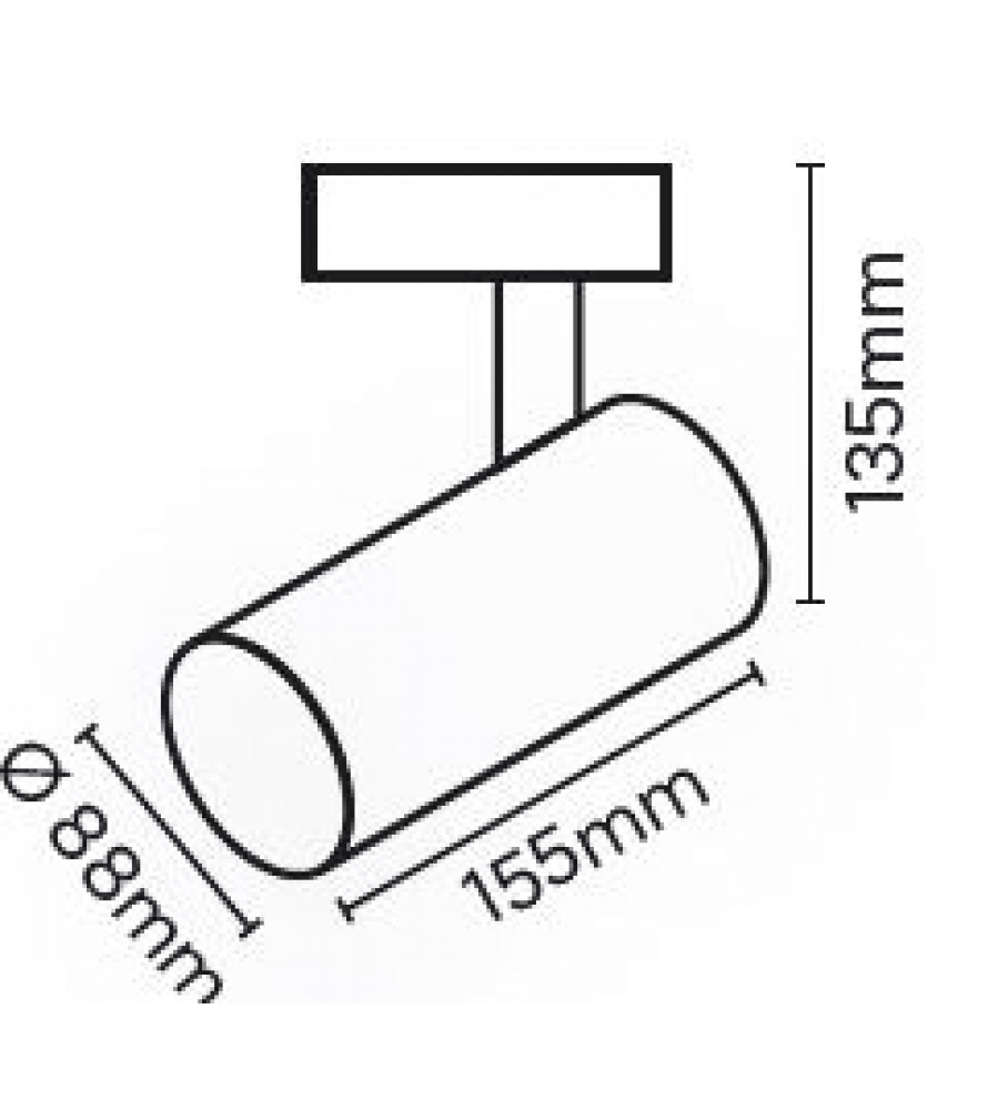 ΦΩΤΙΣΤΙΚΟ ΡΑΓΑΣ 2LINE 40W COB ROUND NATURAL WΗΙΤΕ BODY