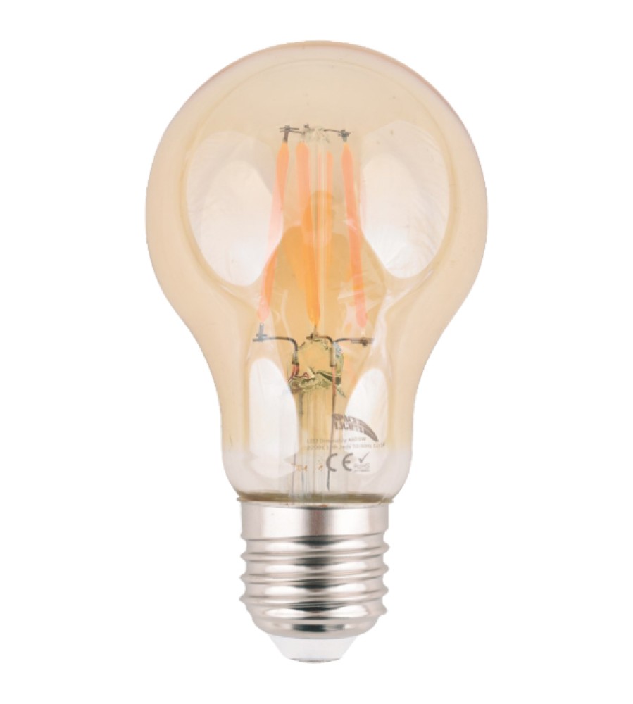 ΜΠΑΛΑΚΙ 6W DIMMABLE FILAMENT VINTAGE  WARM