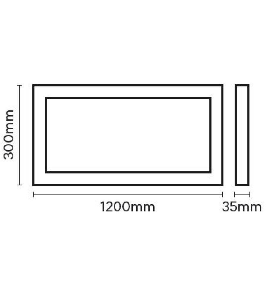 ΦΩΤΙΣΤΙΚΟ PANEL ΕΞΩΤΕΡΙΚΟ - 40W BACKLIGHT