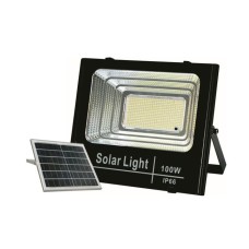 ΠΡΟΒΟΛΕΑΣ SOLAR LED 100W COOL WHITE